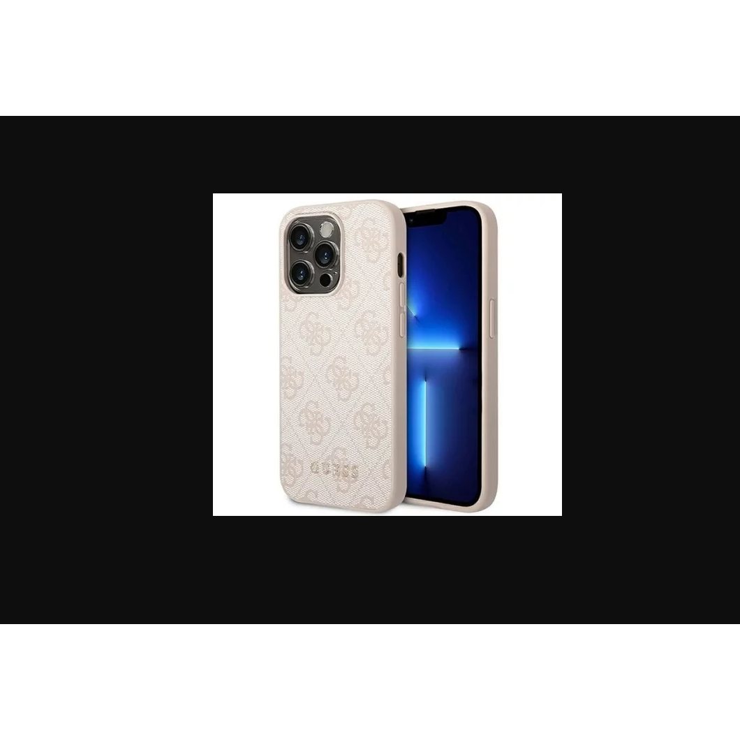 Guess Apple iPhone 14 Pro Max Hátlapvédő Tok - Fehér (GUHCP14XG4GFPI)