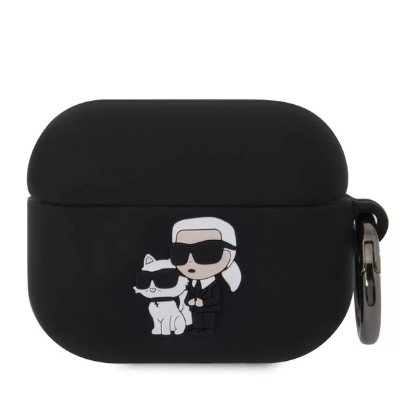 Karl Lagerfeld Airpods Pro tok fekete (KLAPRUNKC)