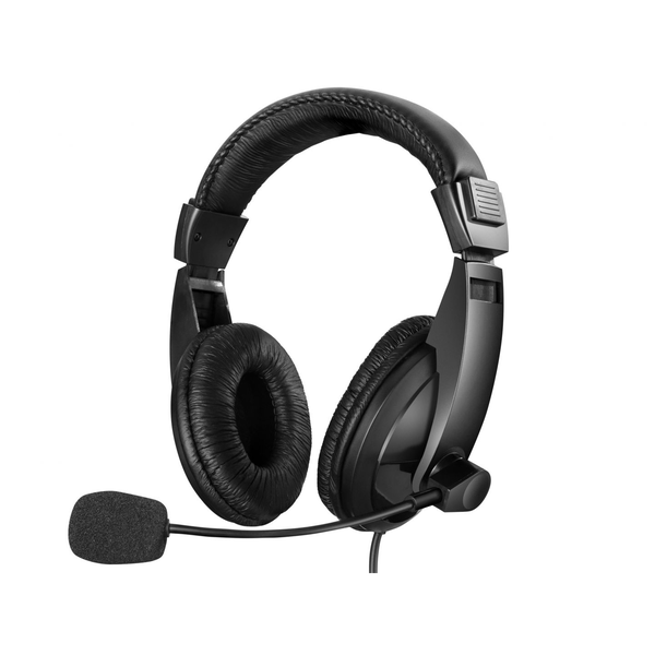 Sandberg 325-27 hoofdtelefoon/headset Bedraad Hoofdband Oproepen/muziek USB Type-A Zwart
