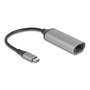 Delock USB-C 5 Gbps RJ45 hálózati adapter szürke (81570)