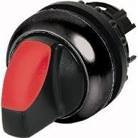 Eaton 216826 M22S-WRLK-R Választógomb Műanyag előlapi gyűrű Pecek Fekete 1 db (216826)