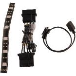 BITFENIX Alchemy Connect 15x LED-Strip 30cm - kék (BFAACL30BK15RP)