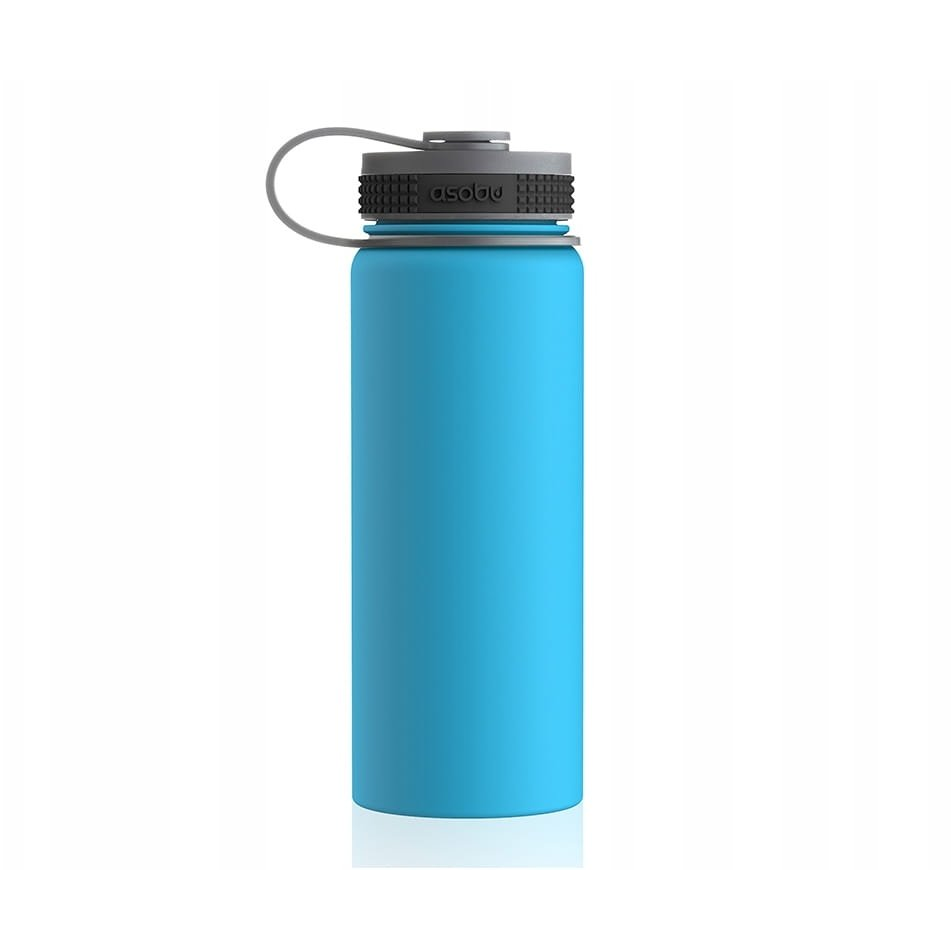 Asobu Alpine Flask - niebieska butelka termiczna 530 ml