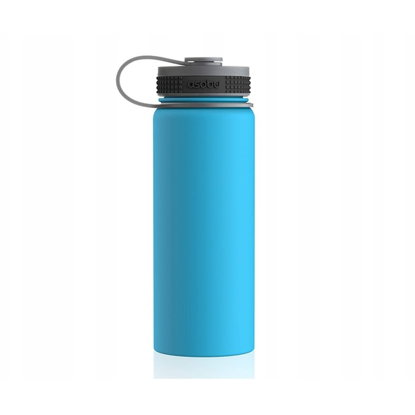 Asobu Alpine Flask - niebieska butelka termiczna 530 ml