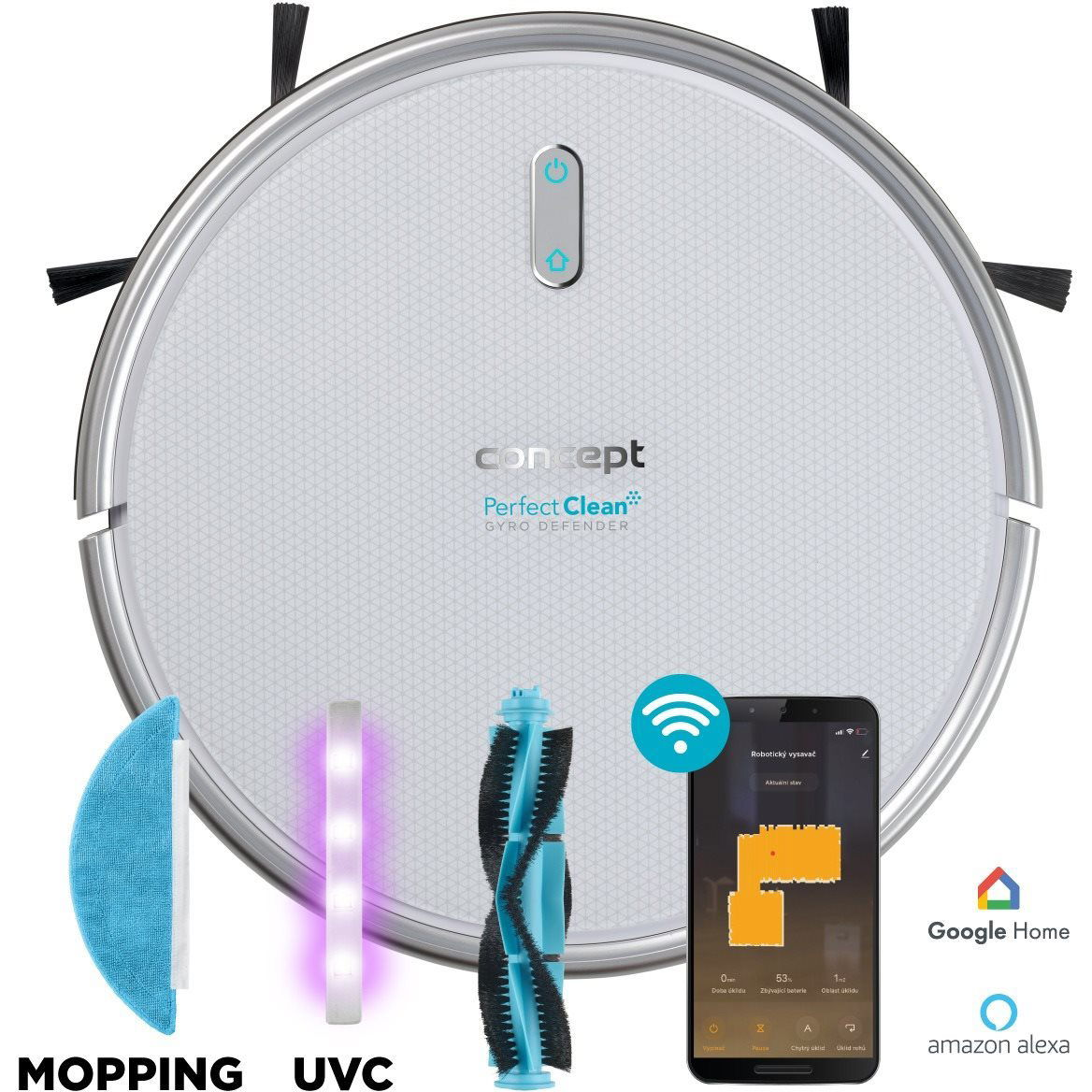 Concept VR2020 3in1 Perfect Clean Gyro Defender UVC (VR2020)