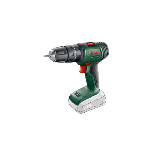 Bosch Universal Impact 18V 1450 RPM Zonder sleutel 1,3 kg Zwart, Groen, Rood
