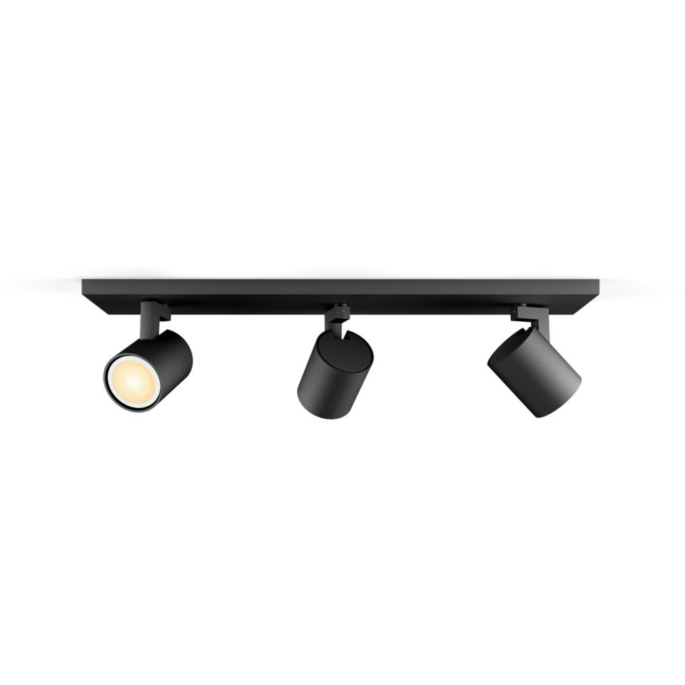Philips Hue Runner Hue bar/tube black, 3 × 5W, 230V (929003811901)