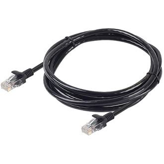 OEM RJ45 CAT6 UTP M/M adatkábel 5m LSOH fekete (XUTPSZC6KAB5F) (XUTPSZC6KAB5F)