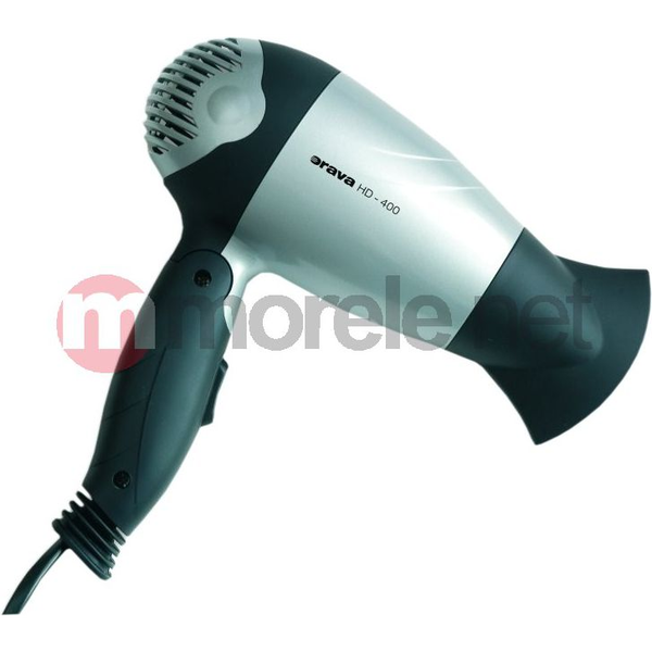 Orava HD-400 Utazó Hajszárító 1100W, Ezüst