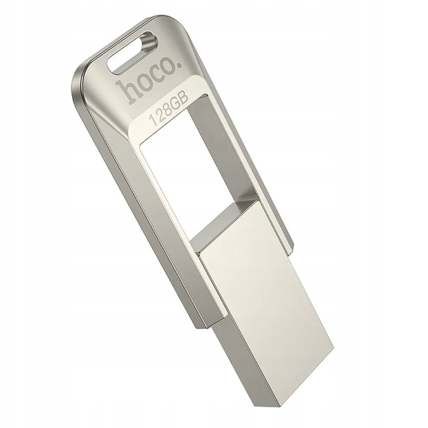 USB kľúč Hoco UD16 128 GB USB 3.0, USB 3.1 typ C strieborný