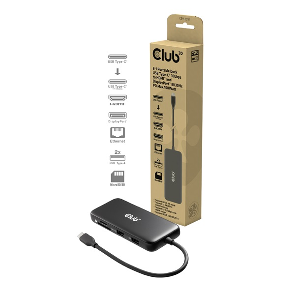 CLUB3D CSV-2551 interface hub