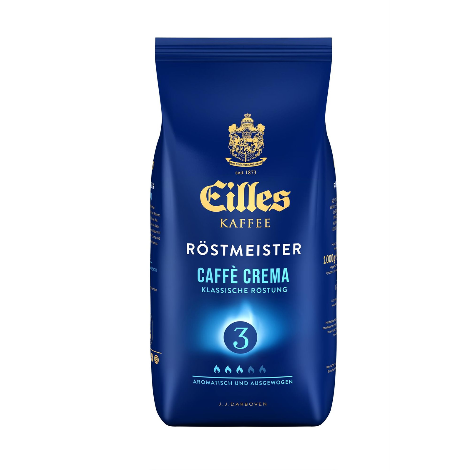 EILLES Gourmet Café Crema szemes kávé 1000g (4006581020150)