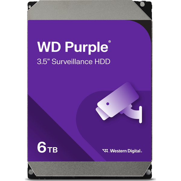 Dysk serwerowy WD Purple 6TB 3.5'' SATA III (6 Gb/s)  (WD60PURZ)
