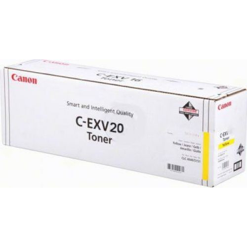 Canon C-EXV 20 tonerpatron 1 stk Original Gul