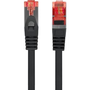 Cablu Lanberg FTP Patch cord, 1.5 m, Negru
