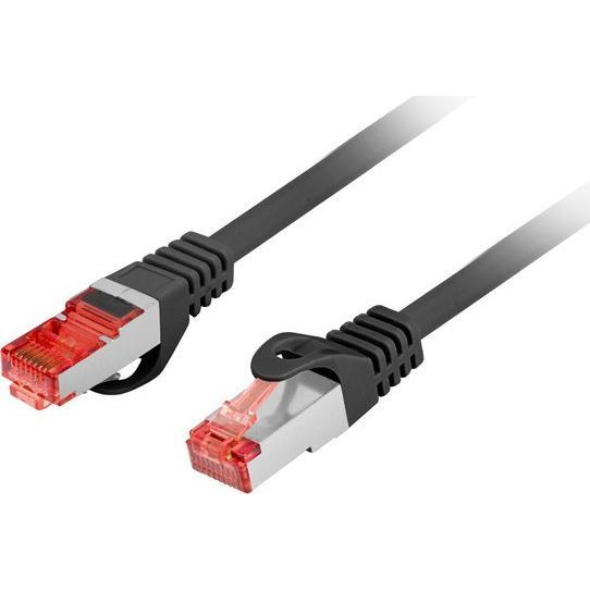 Cablu Lanberg FTP Patch cord, 1.5 m, Negru