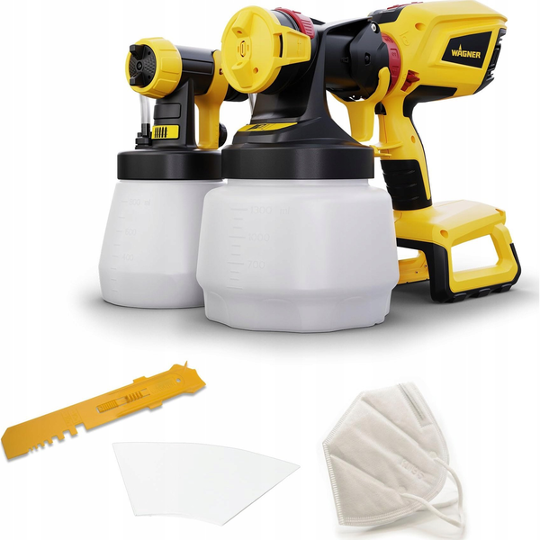 Wagner UniversalSprayer W600 Flexio Akkus festékszóró pisztoly 18 V Szállítási mennyiség (max.) 500 ml/perc
