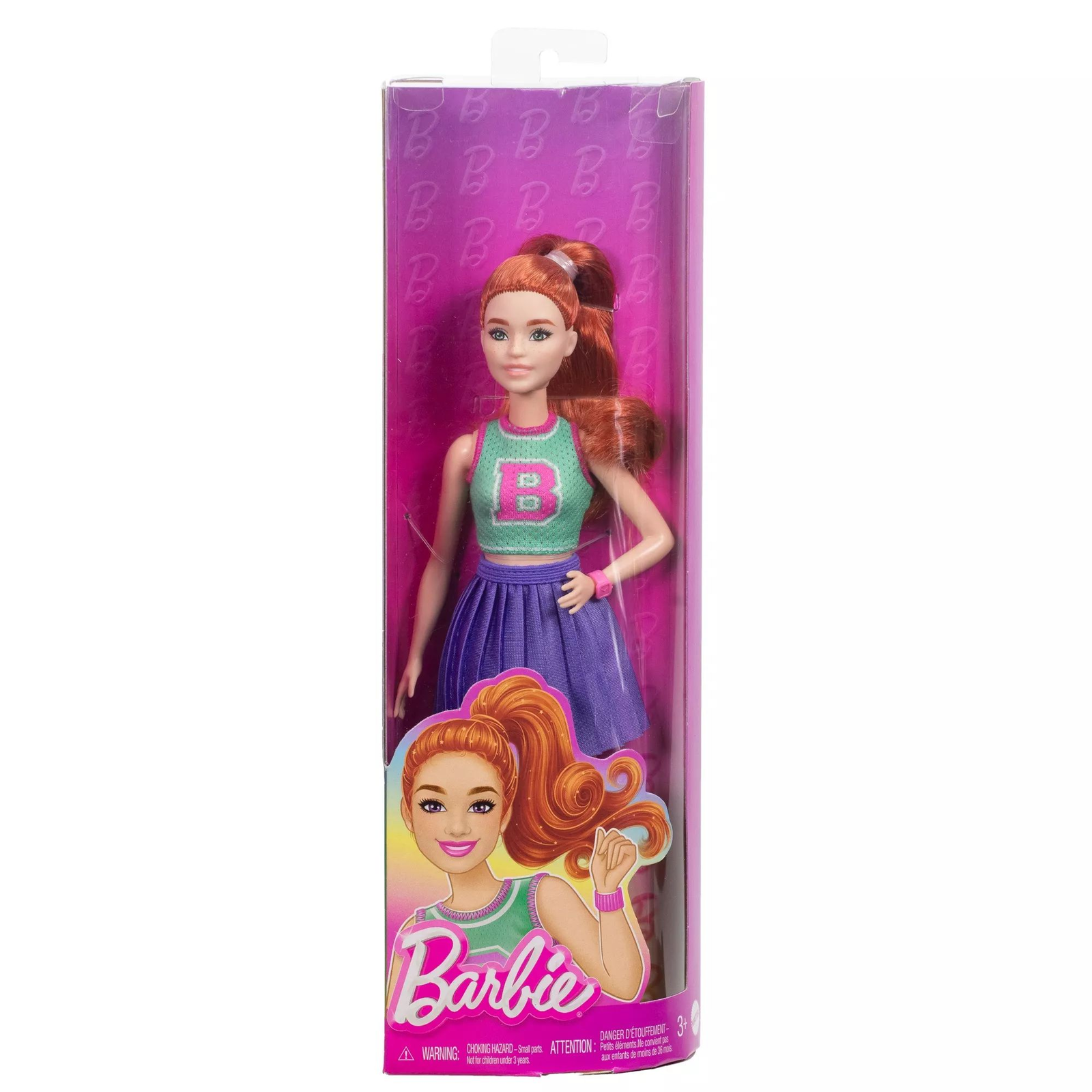 Mattel Barbie Fashionista divatbaba - Pompomlány (HYT90)