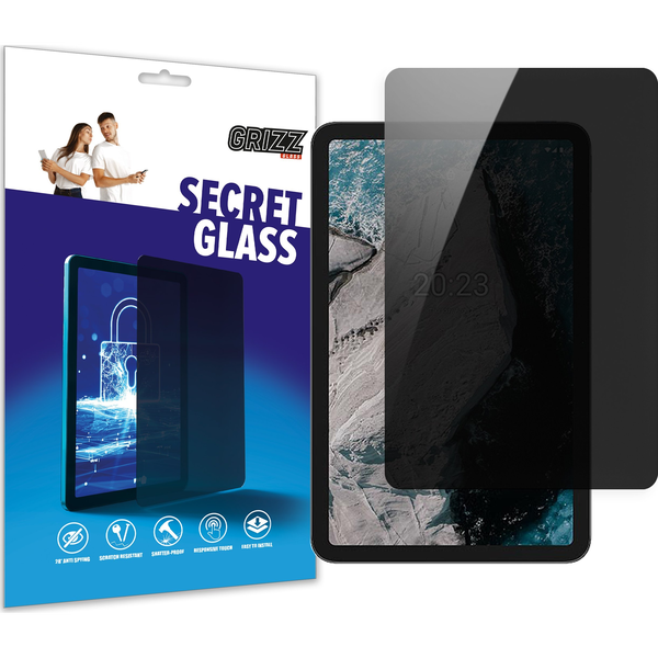  GrizzGlass Szkło prywatyzujące GrizzGlass SecretGlass Nokia T20