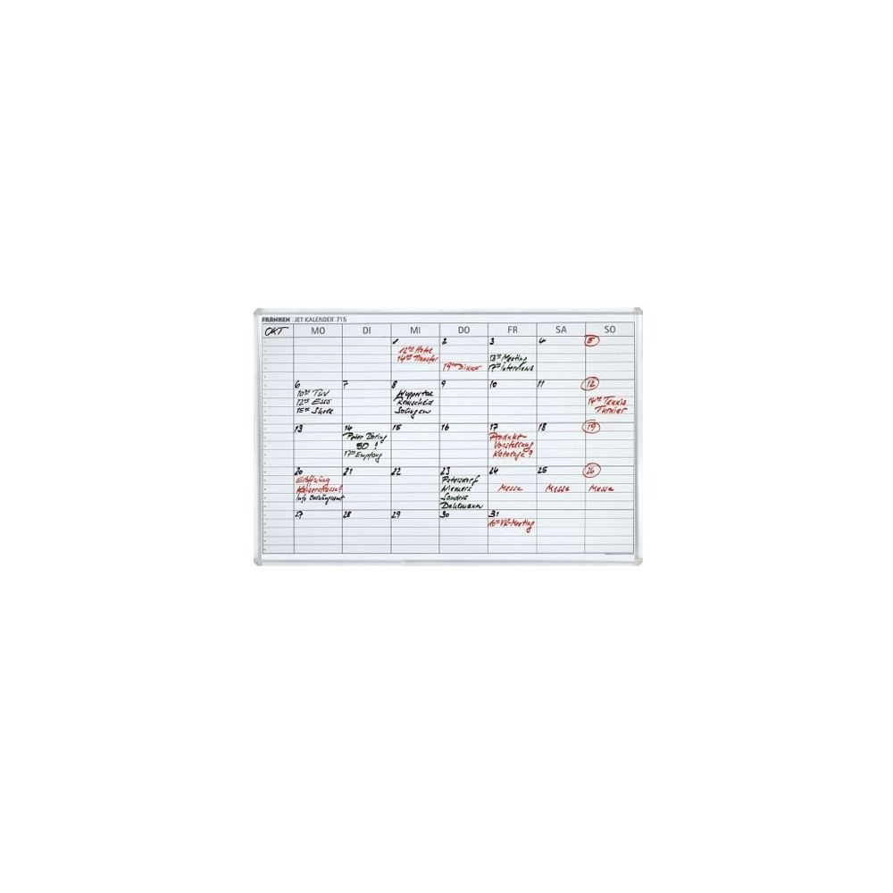 Franken mágneses heti tervező tábla 60x90cm (JK715) (JK715)