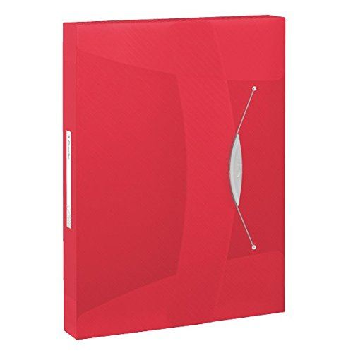 Carpeta De Proyectos Esselte Rojo Transl�cido Polipropileno 4,7 (a) X 25,3 (p) X 33 (h) Cm