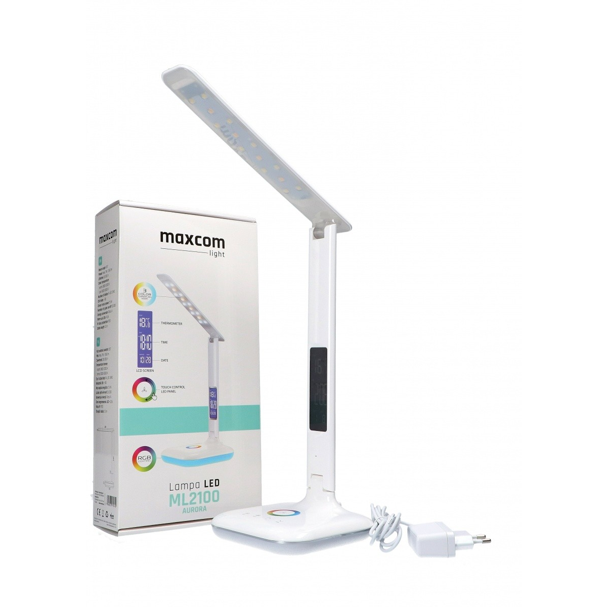 MaxCom ML2100 Aurora 260 lm Led Asztali lámpa (MAXCOMML2100AURORA)