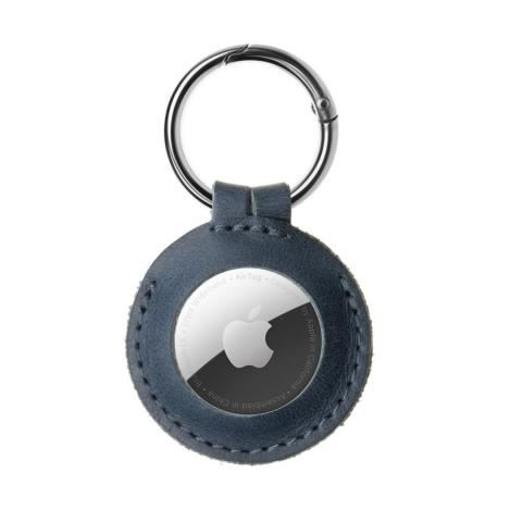 Pouzdro voděodolné Fixed pro Apple Airtag modré