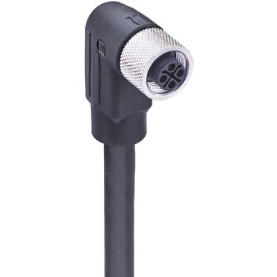 Lumberg Automation 934850302 Érzékelő-/működtető összekötő, konfekcionált M12 Dugó, egyenes Pólusszám: 3+PE 1 db (934850302)