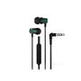 Devia универсални стерео слушалки за запис - 3,5 mm жак - Devia Kintone Series Metal Earphone - зелени