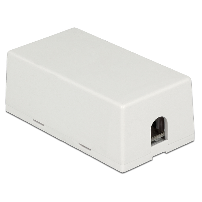 Delock 86409 CAT6 UTP Elosztó doboz - Fehér (86409)