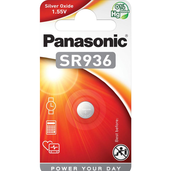 Strieborná batéria Panasonic SR45 1 ks