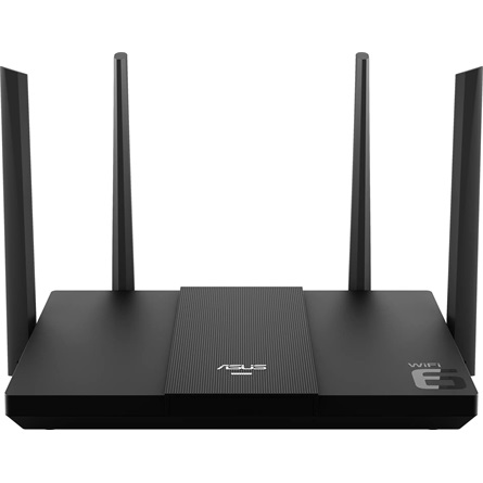 ASUS RT-AX3000E draadloze router Gigabit Ethernet Dual-band (2.4 GHz / 5 GHz) Zwart