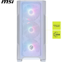 Skříň MSI MAG FORGE M100R WHITE Micro Tower bílá
