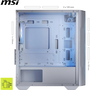Skříň MSI MAG FORGE M100R WHITE Micro Tower bílá