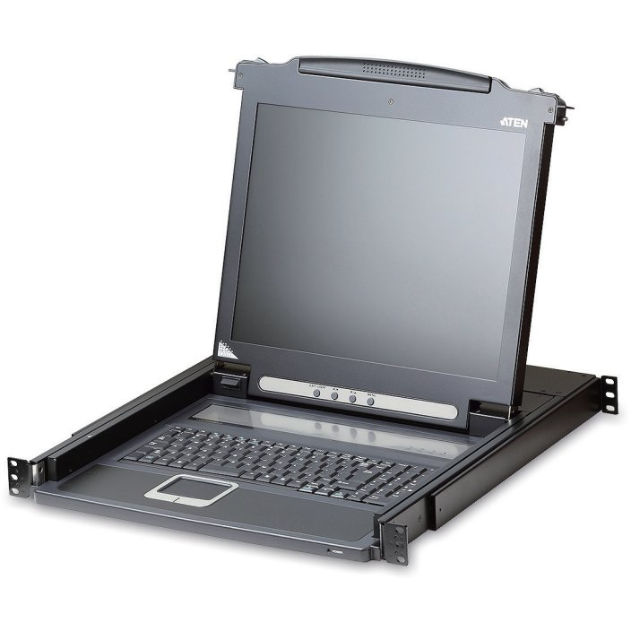 ATEN CL1000M racková konzola 43,2 cm (17") Čierna 1U