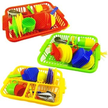 Edényszárító készlet, 32 x 25 x 10 cm - többféle (5009) (5009)