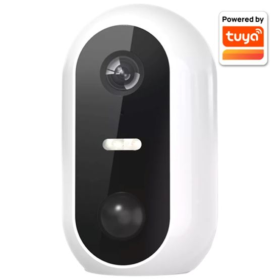 Camera de supraveghere, Denver, IP, 4K, Cu microfon, WIreless, Alb