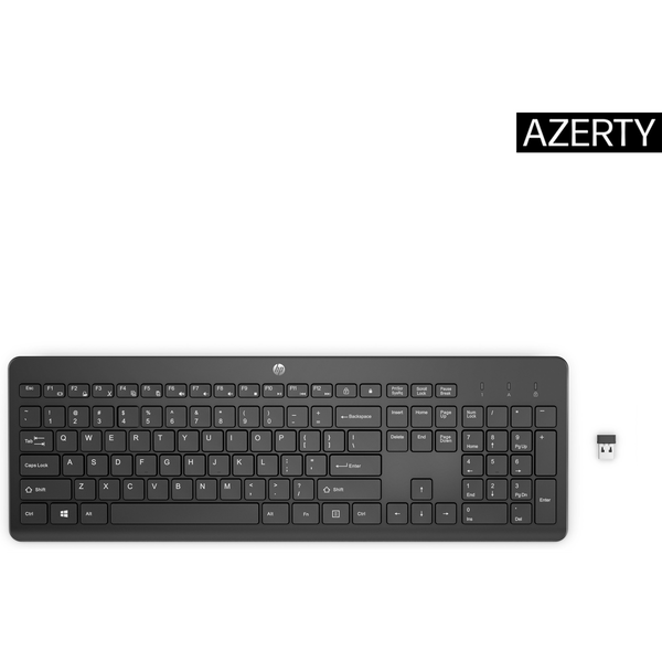 HP 230 Wireless Keyboard tastiera Universale RF Wireless Nero