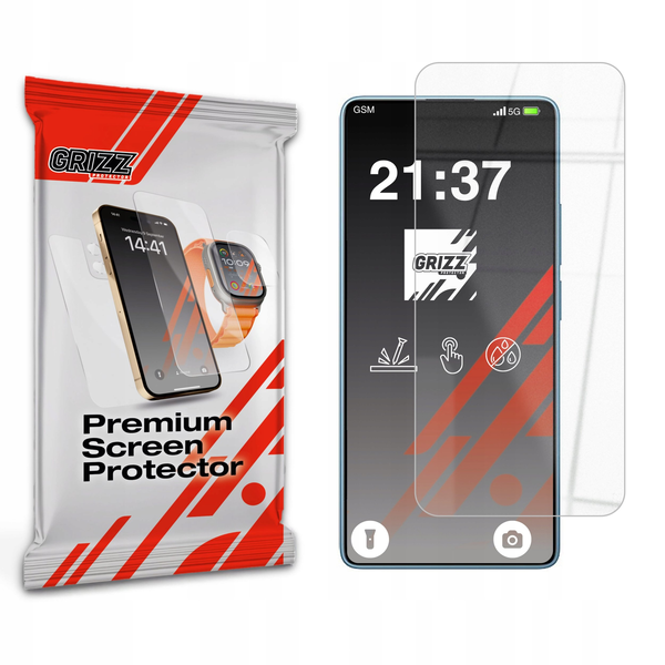 Szkło hybrydowe GrizzGlass HybridGlass do Xiaomi Redmi Note 14S