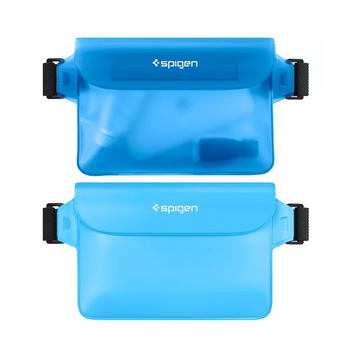 Spigen Aqua Shield vízálló táska - Tengerkék (2db/csomag) (AMP06020)