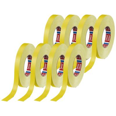Tesa band 4651 Premium (04651-00519-00) Szövet ragasztószalag Sárga (H x Sz) 50 m x 19 mm 8 db (04651-00519-00)