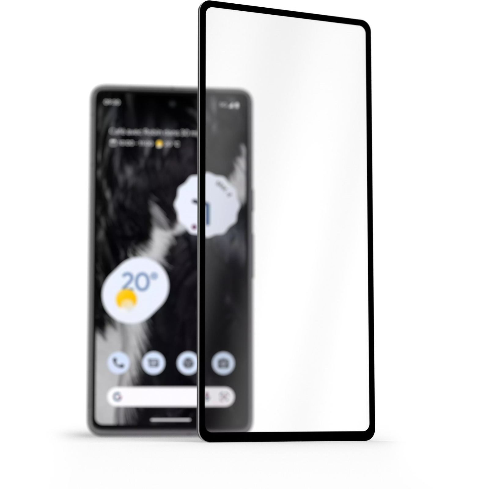 AlzaGuard FullCover Glass Protector Google Pixel 7a 5G 2.5D üvegfólia (AGD-TGB139)