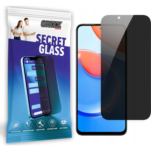  GrizzGlass Szkło prywatyzujące GrizzGlass SecretGlass do Honor Play 8T