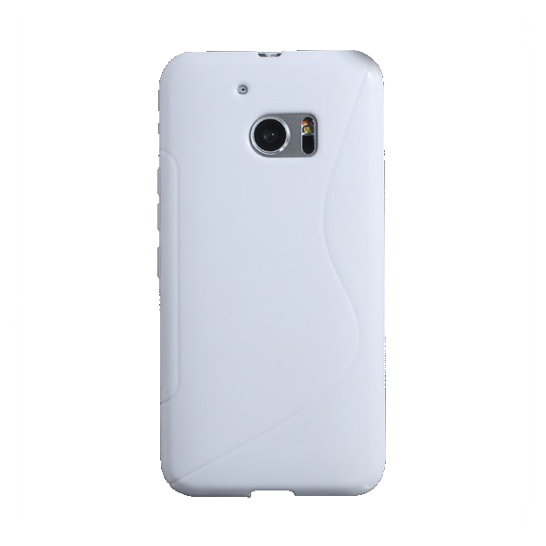 Szilikon telefonvédő (S-line) FEHÉR [HTC 10] (5996457647385)