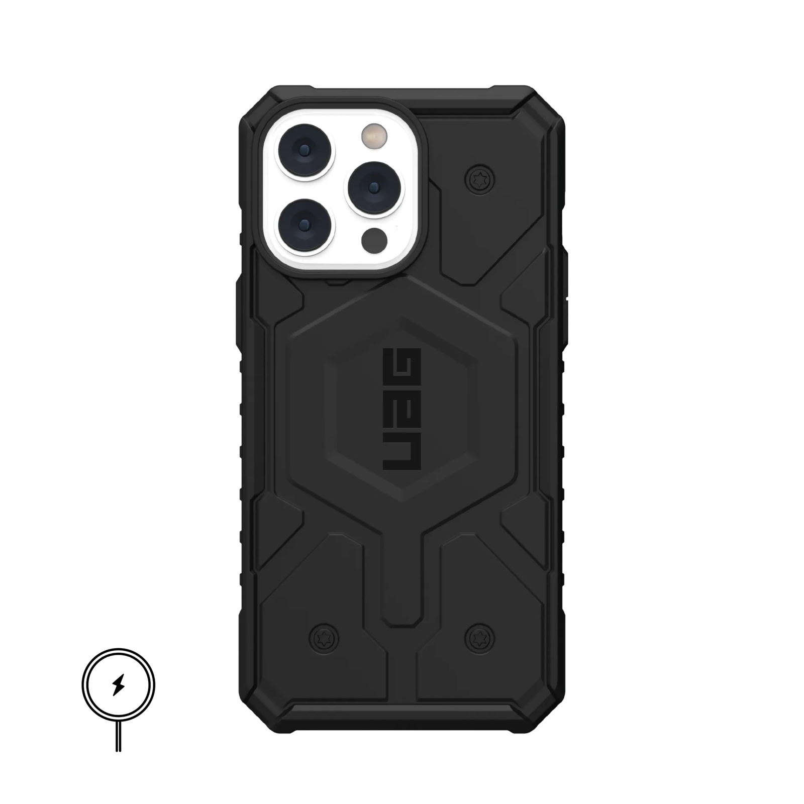 UAG Pathfinder Apple iPhone 14 Pro Max Magsafe Hátlapvédő tok - Fekete (114055114040)