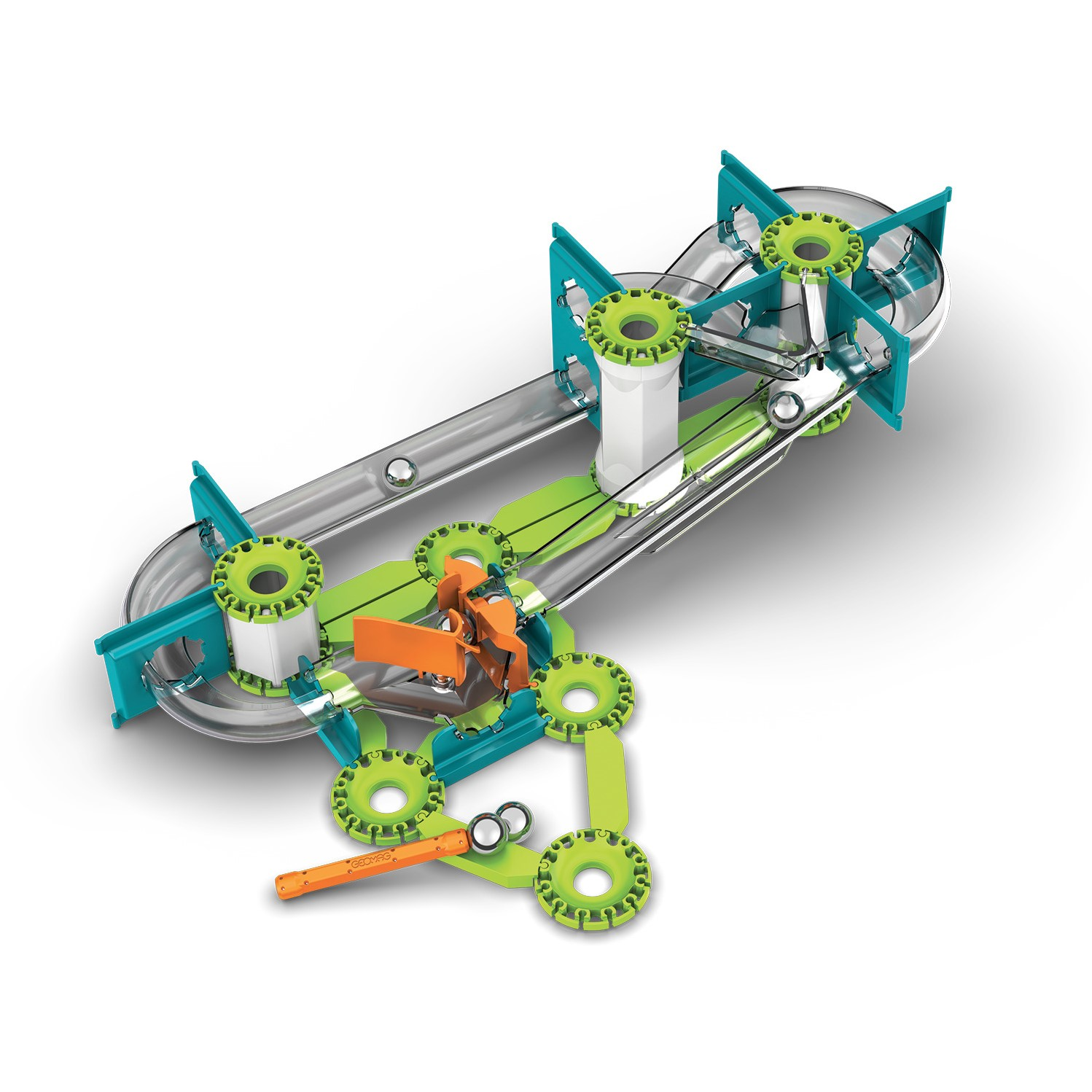 Geomag Mechanics: Gravity Race Track készlet 67 darabos készlet (760)