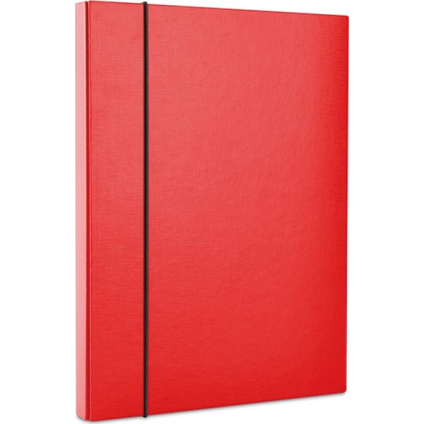  Office Products Teczka-pudełko z gumką PP, A4/40, czerwona