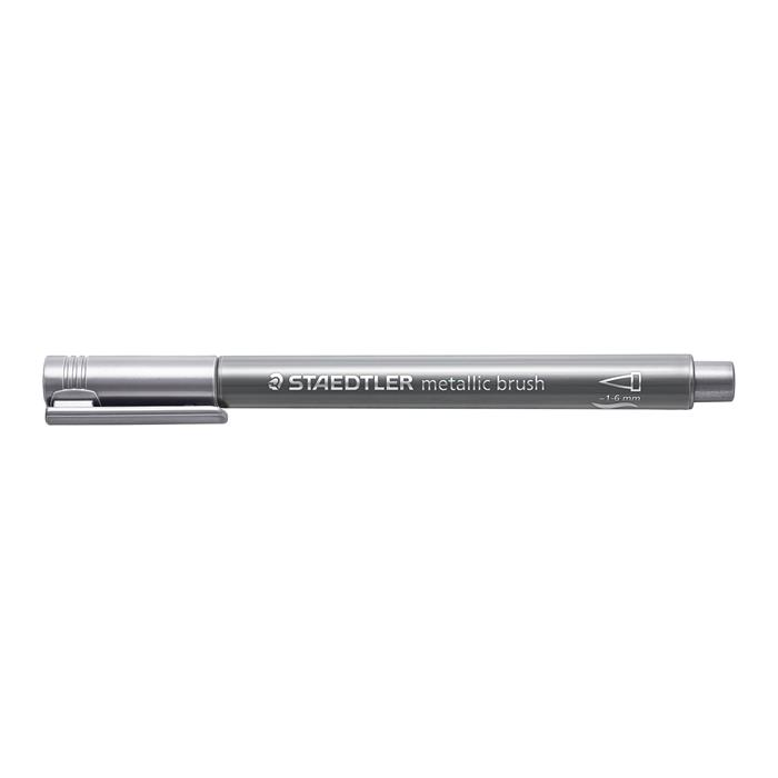 Staedtler Design Journey Metallic Brush 1-6 mm Dekormarker - Ezüst (8321-81)