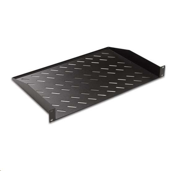 Lande polc fekete (LN-RAF-RMO-1U25-BL) (LN-RAF-RMO-1U25-BL)