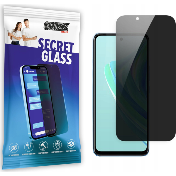  GrizzGlass Szkło prywatyzujące GrizzGlass SecretGlass do Infinix Hot 20 Play